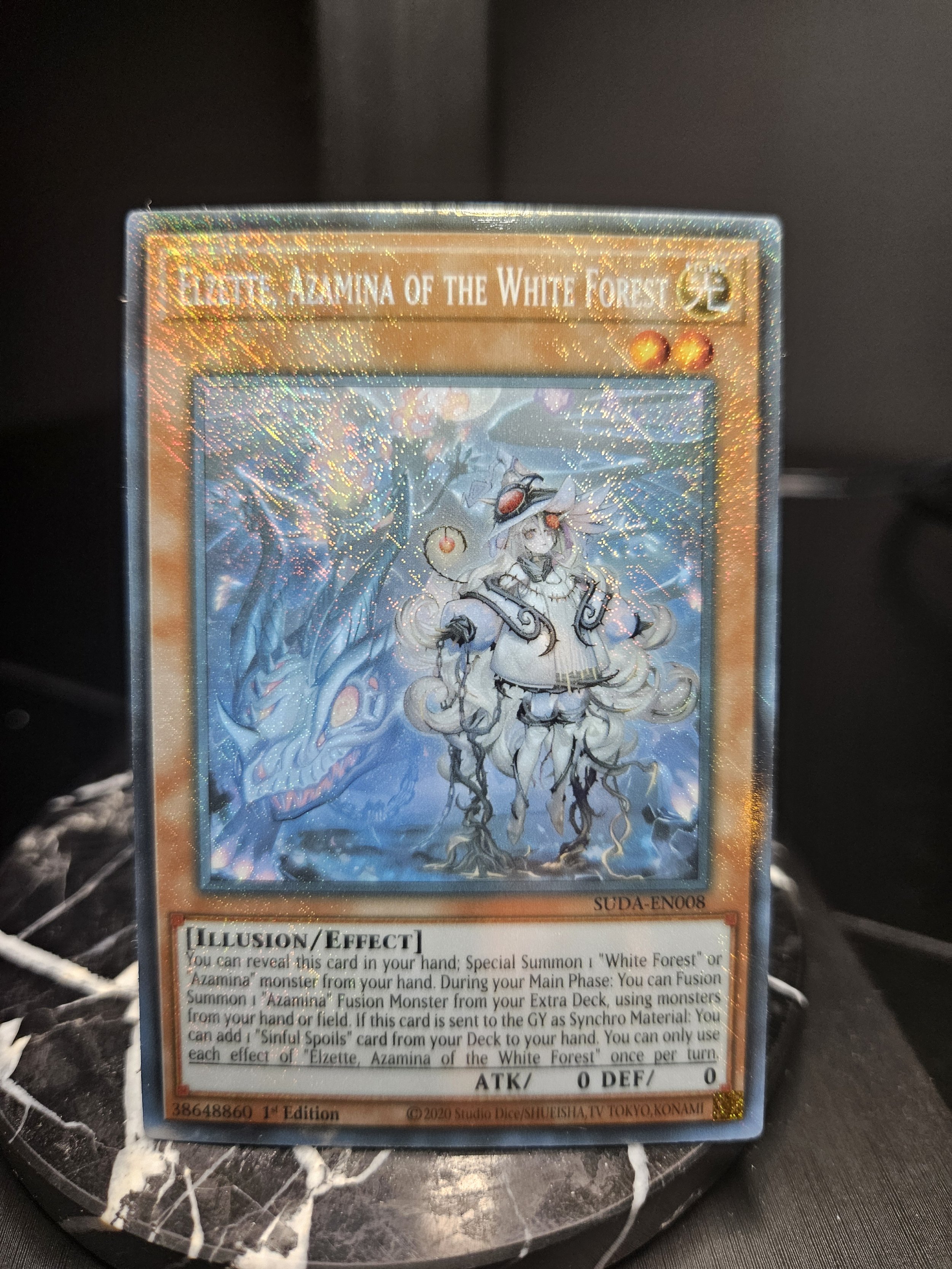 SUDA-JP008 - Yugioh - Japanese - Azamina Elzette of the